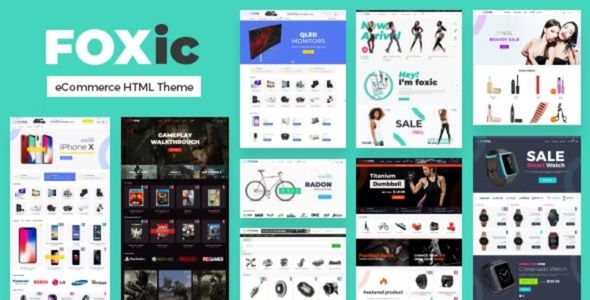 Foxic HTML5 Bootstrap eCommerce template
